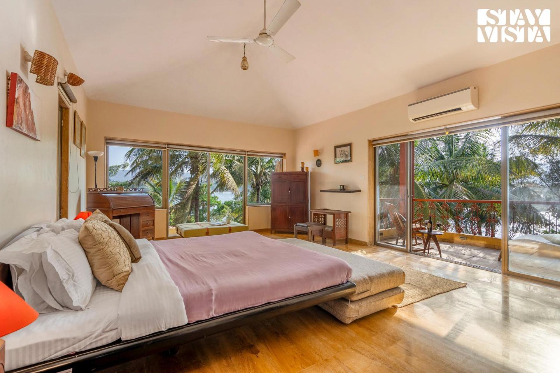 Stayvista At Three Shores With Lake View & Alfresco Dining Khamshet Buitenkant foto